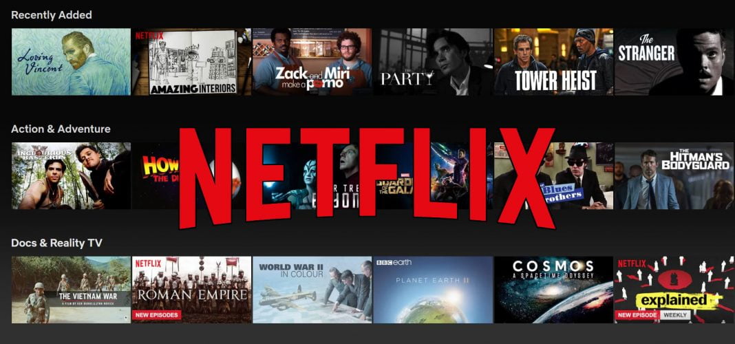 Lataa Netflix-elokuvia